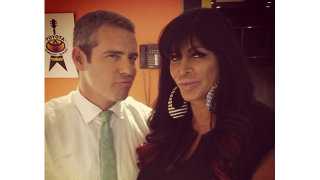 Illustration for article titled Lucky Duck Andy Cohen Gets to Spend Quality Greenroom Time with Big Ang